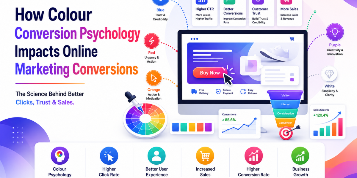 How Colour Conversion Psychology Impacts Online Marketing Conversions